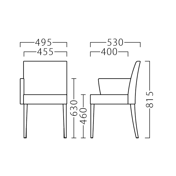 リーブル右アームイスⅡB-NA