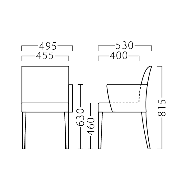 リーブル左アームイスⅡB-NA