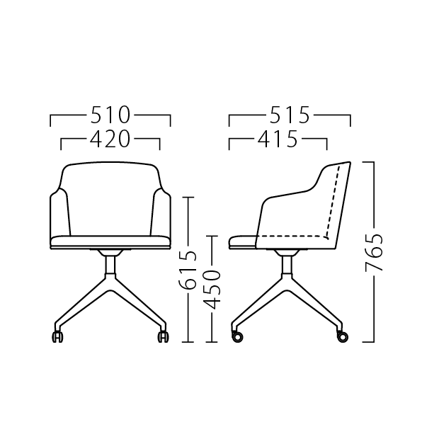 ルセッティイスBLC(キャスター付)
