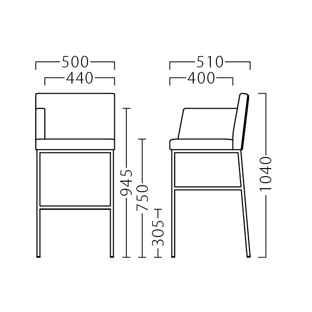 リニアム右アームスタンドAL