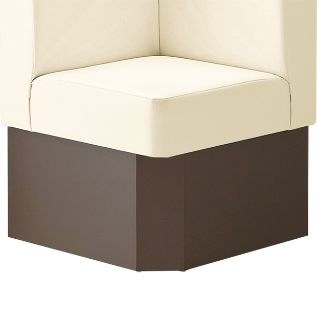 システムウォールベンチ台輪BASE B 角イス用