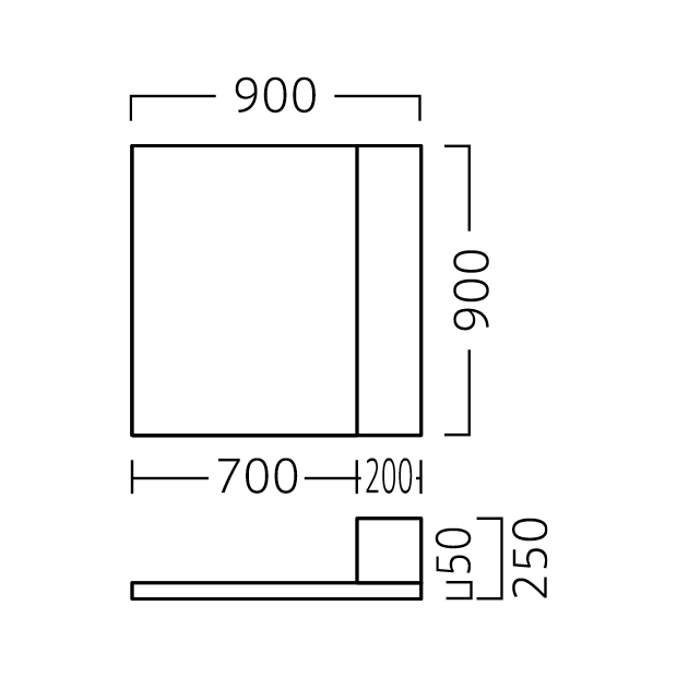 メロディーサークル付マットA900