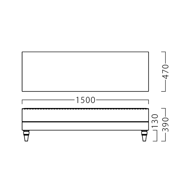 ドレープBR W1500
