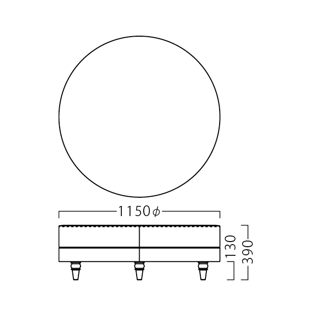 ドレープBR 1150φ
