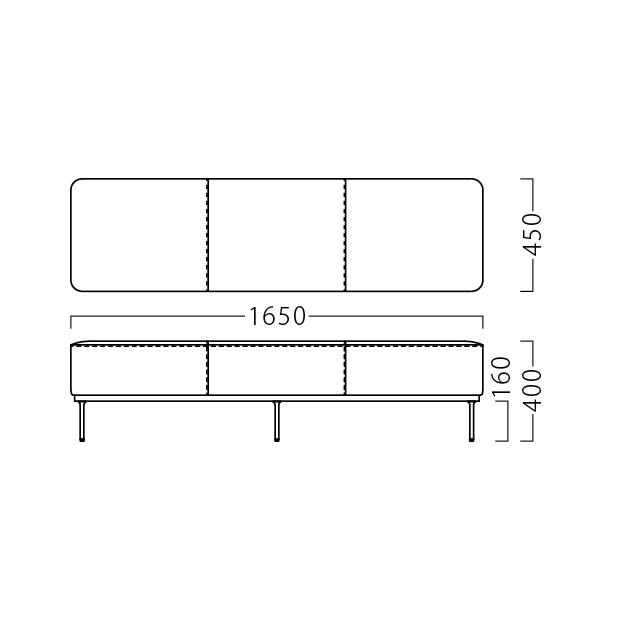 スキニーBL W1650