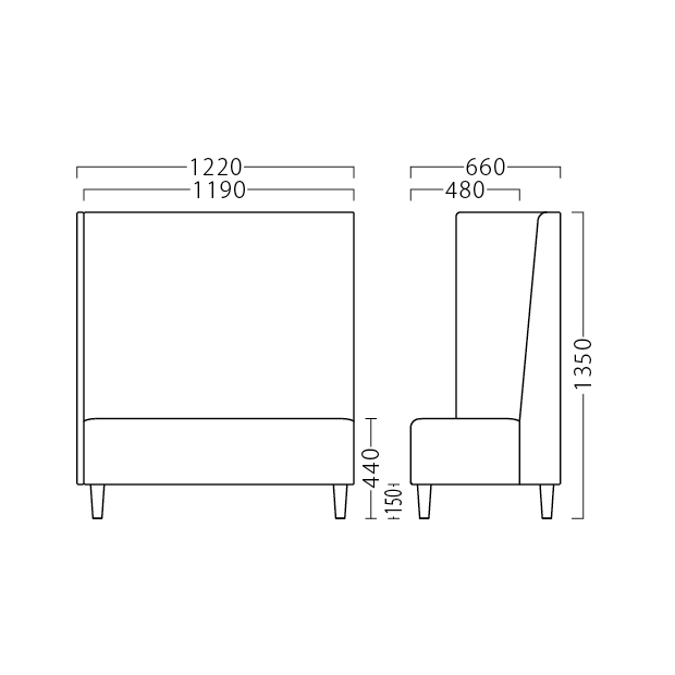 ミーティ右アームNA W1220