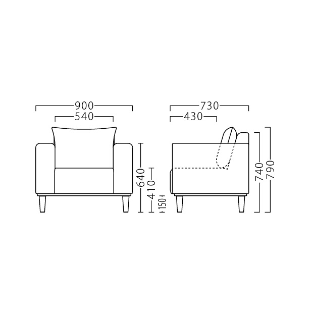 ノファンBR1P W900