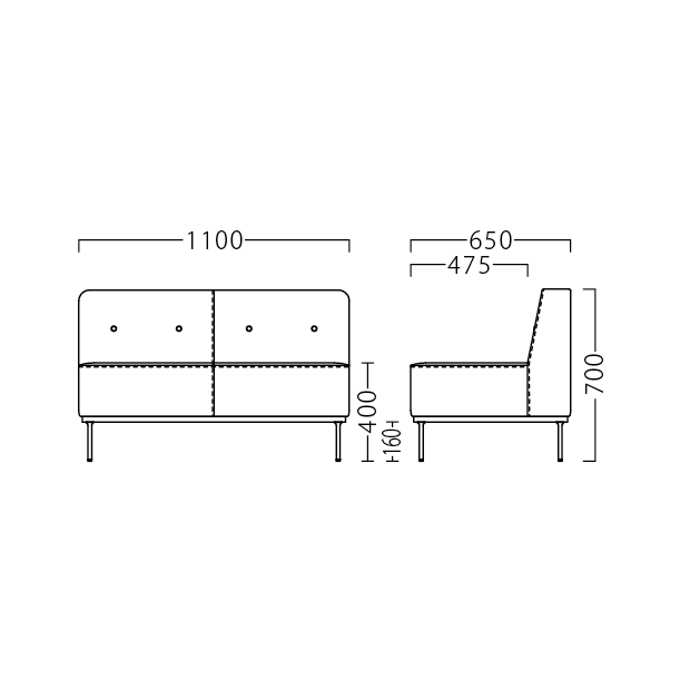 アンチェBL2P W1100