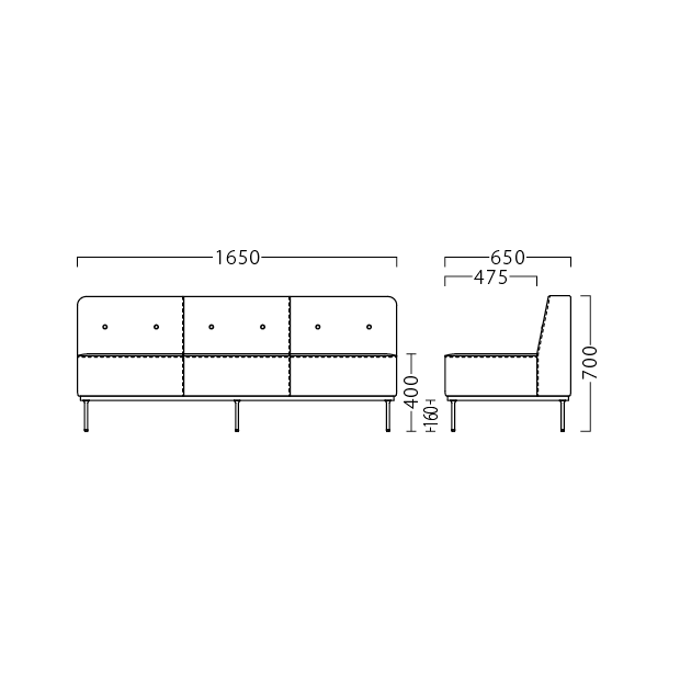 アンチェBL3P W1650