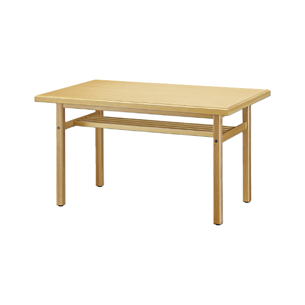 蓮テーブル(白木)