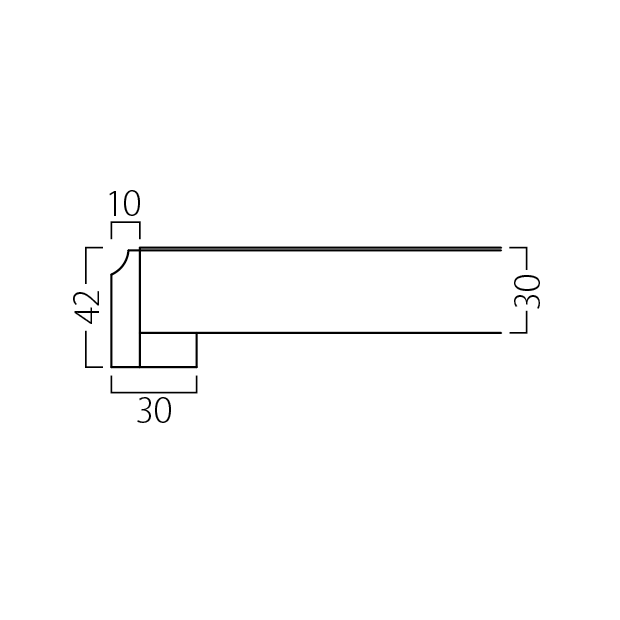 蓮テーブル(茶)