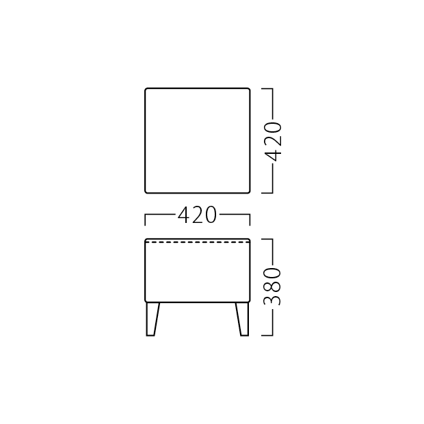クラムスツールBR